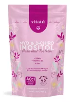 Comprar Vitatú | Myo Inositol & D-chiro Inositol Mezcla Ideal 40:1 Con Folato + Vitamina D3 + Zinc, Suplemento Alimenticio En Polvo Para Mujeres 225 G