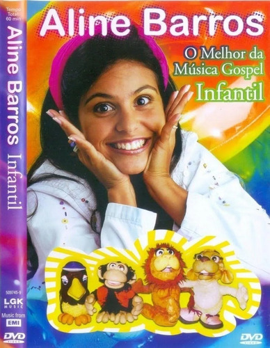 Dvd Aline Barros - O Melhor Da Música Gospel Infantil - Novo | Parcelamento sem juros Dvd Aline Barros - O Melhor Da Música Gospel Infantil - Novo | Parcelamento sem juros