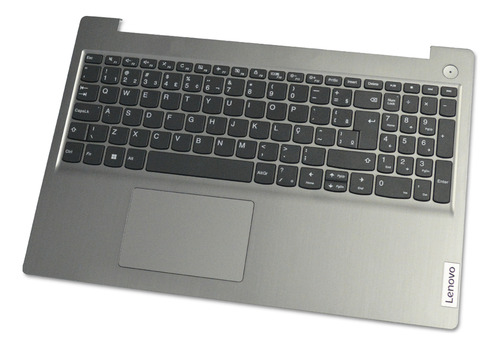 Base Superior Com Teclado Lenovo Ideapad 3i-15igl05 Prata