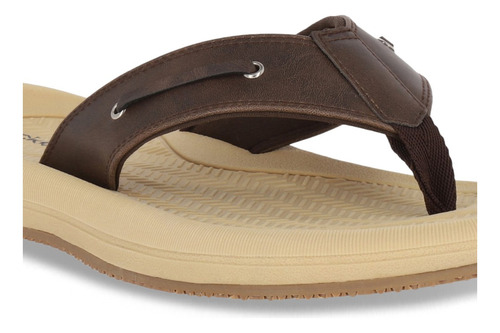 Sandalia Casual Hombre Color Café 703-30