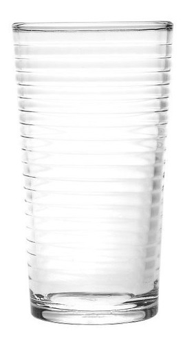 Vaso De Vidrio Set De 4 Unidades Liso M8 - Sheshu Home