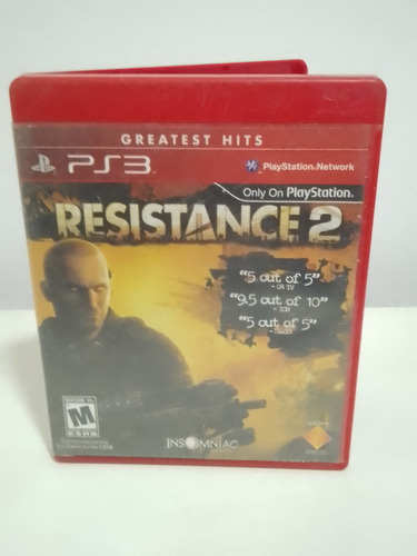 Resistance 2 Ps3 Insomaniac Sony Maxgamessm Greatest Hits (Usado)