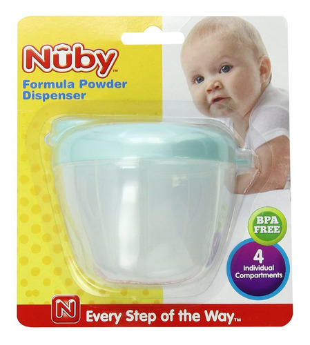 Nuby - Dispensador De Formulas En Polvo  Multicolor  Talla 