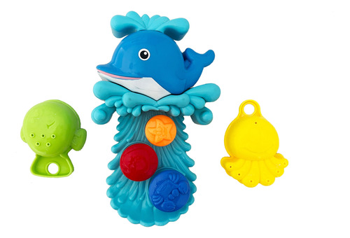 Juguetes Bebe Baño Infantil Juego Ballena Agua Bañera