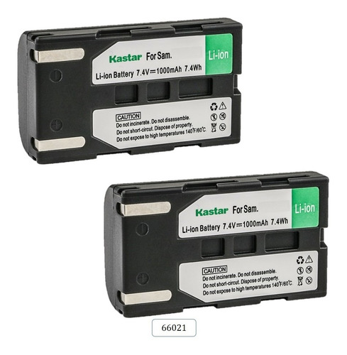 (2) Baterias Mod. 66021 Para Panasonic Vp-d959
