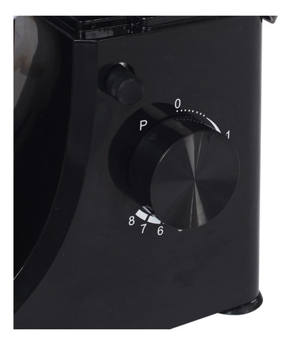 Imagen 5 de 5 de Batidora de pedestal Tedge SM-1521 negra 127 V