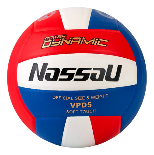 Pelota De Voley N° 5 Soft Touch Profesional Nassau Dynamic