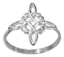 Comprar Anillo Nudo De Bruja Plata 925 Witches Knot Magia Esoterismo