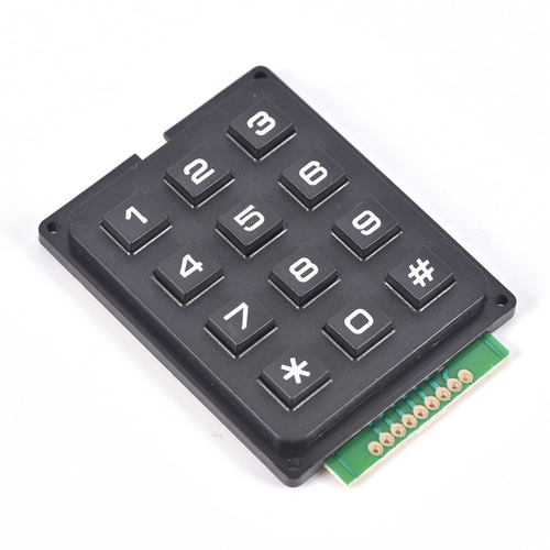 Teclado Matricial 12 3x4 Botões Arduino Pic Microcontrolador