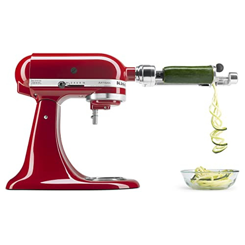 Kitchenaid Spiralizer Plus - Accesorio Con Cáscara, Núcleo Y