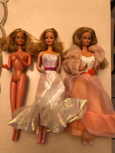 Barbie Top Módel Basics Vintage Cristal Peaches And Cream