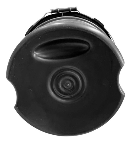 Cubeta Redonda Con Pico 11 L Color Negro Reynera 8012max 4pz