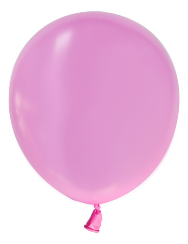 Globos Latex 12 Unidades 30 Cm R12 Rosado Intenso