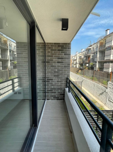 Arriendo Moderno Departamento 1d+1b Los Aliagas 5500 Ñuñoa