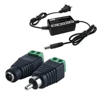 Comprar Kit Conectores Para Microfono Cctv Con Alimentacion Incluida