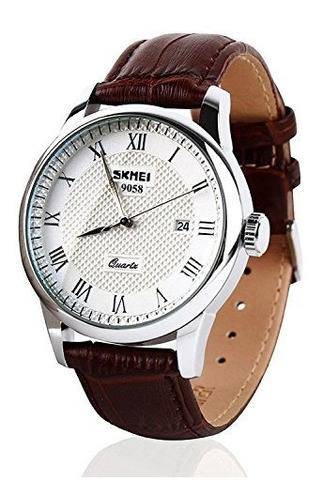 Reloj Casual De Cuarzo Análogo Impermeable Clásico P/hombre