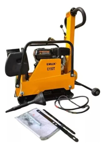 Placa Compactadora 120kg 6.5hp Erux Motor Loncin