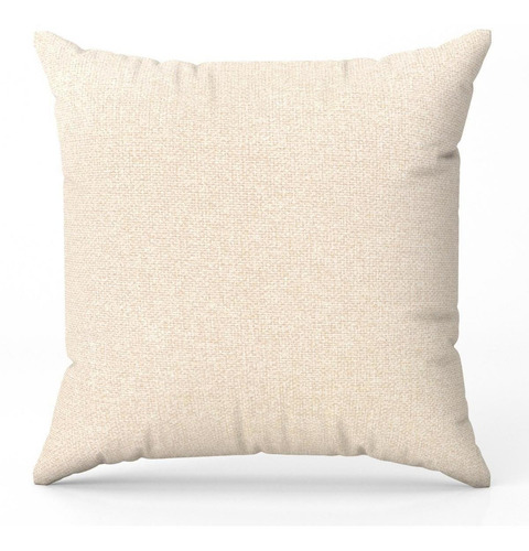 Kit Capa De Almofada 50x50 Decorativa Costela De Adão Folhas Cor Off White