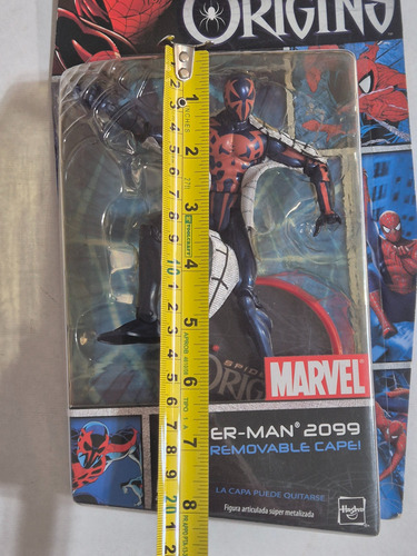 Figura Spiderman Origins Spider Man 2099 Capa Removible 2006
