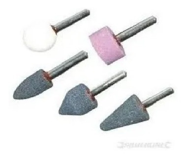 Kit 5 Piezas Pidra De Dremel Pulir Taladro Broca Oferta 1/4