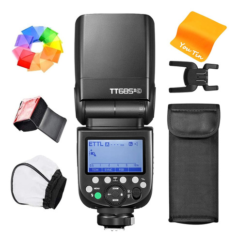 Flash Para Camara Godox Tt685ii-c, 20 - 200mm