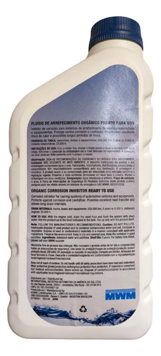 Aditivo Radiador Mwm Original Motor Diesel Pronto Para Uso