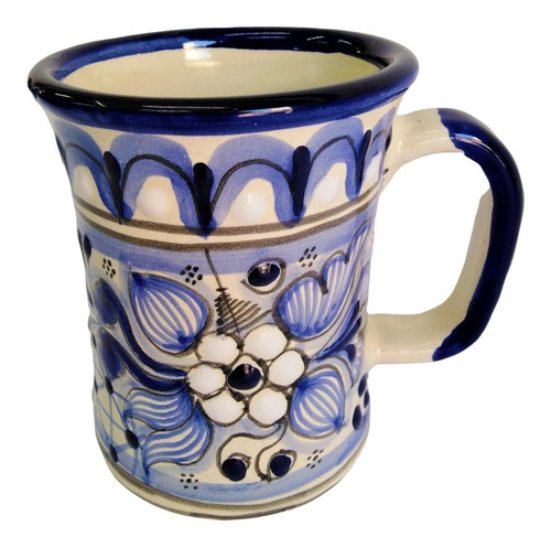Set De 12 Tazas Cappuccino Talavera 100% Original