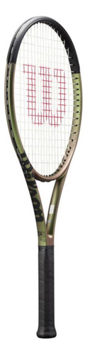 Raqueta de tenis Wilson Blade 104 V8.0, color verde, agarre, talla L3