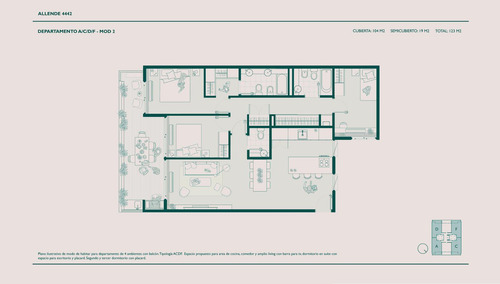 Departamentos 4 Ambientes Devoto