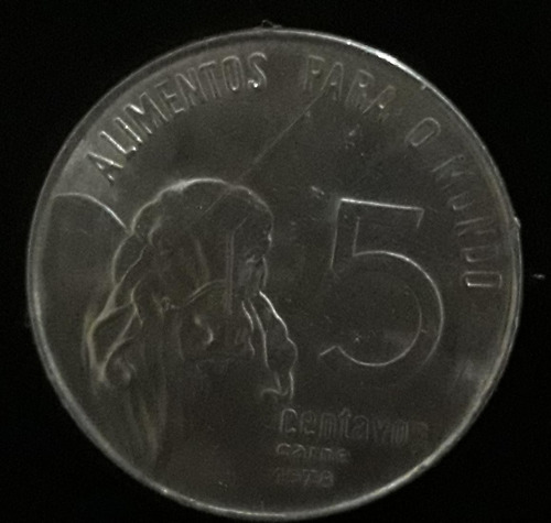 Moeda 5 Centavos 1978 Fao