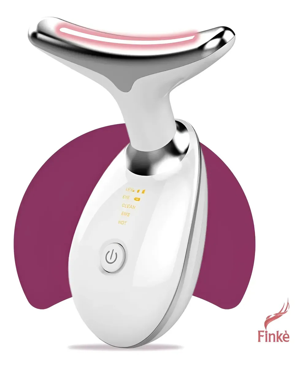 Massageador Facial Led Anti Rugas Lift Fototerapia 7 Cores