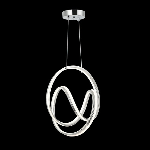 Lampara Colgante Moño Led