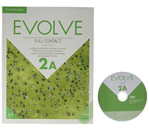 Libro Evolve Level 2a Full Contact With Dvd De Vvaa Cambridg