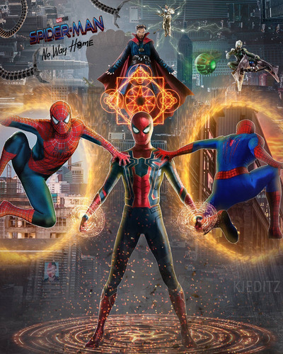 Frazada Cobija Polar Suave Spiderman No Way Home 1.50x1m