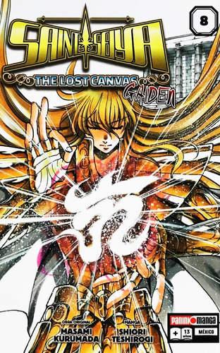 Manga Saint Seiya The Lost Canvas Gaiden Tomo 8 Panini