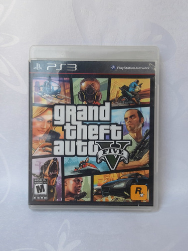 Grand Theft Auto V Ps3 Físico Usado