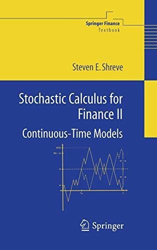 Book : Stochastic Calculus For Finance Ii Continuous-time..