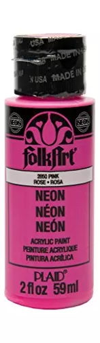 Pintura Que Brilla En La Oscuridad Neon Pack 6u. De 59ml