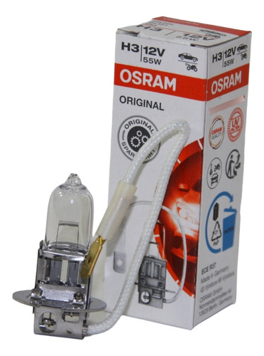 Bombillo Osram H3 12v 55w Luz Std