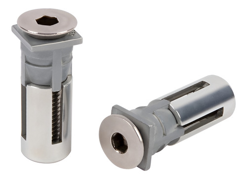 2 Perno Inoxidable C/ Tornillo M8x40mm Puerta Locinox