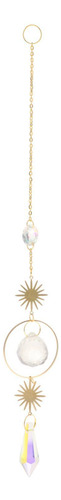 Colgante De Cadena Con Cuentas 2x Colgantes De Cristal Para
