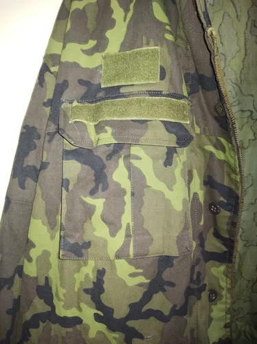 Parka Militar De República Checa,años 90 (Usado)
