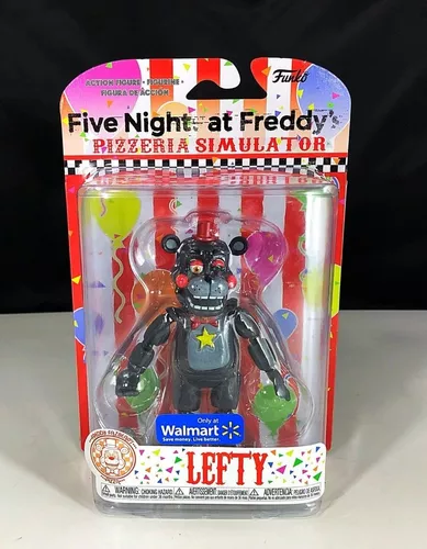 Fnaf Pizzaria Cinco Noites Em Bonecas Freddy 6 Peças