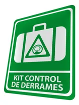 Comprar Letrero Kit Control De Derrames Pvc 3 Mm