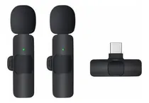 Comprar Microfono Solapero Doble Inalambrico Tipo C Para Celular