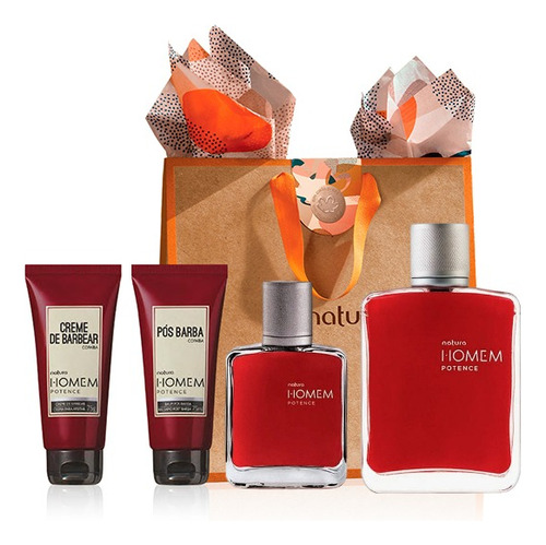 Kit Completo Natura Homem Potence Regalo San Valentín Hombre