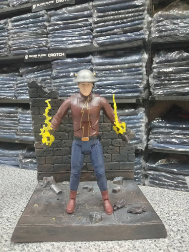 Dc Multiverse Jay Garrick, Version Warner Channel Tv Series! (Usado)