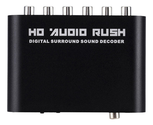 Decodificador De Audio Digital 5.1 Para Pc Para Reproductor