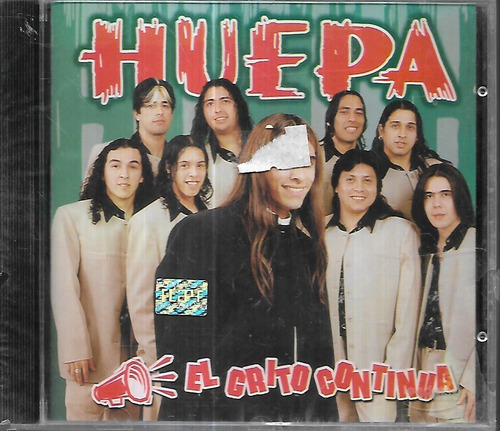 Huepa Album El Grito Continua Sello Leader Music Cd Sellado