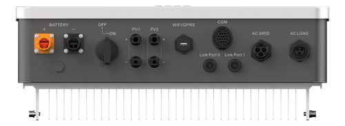 Kit Panel Solar Hibrido Sin Baterias On/off Grid Mod Hf